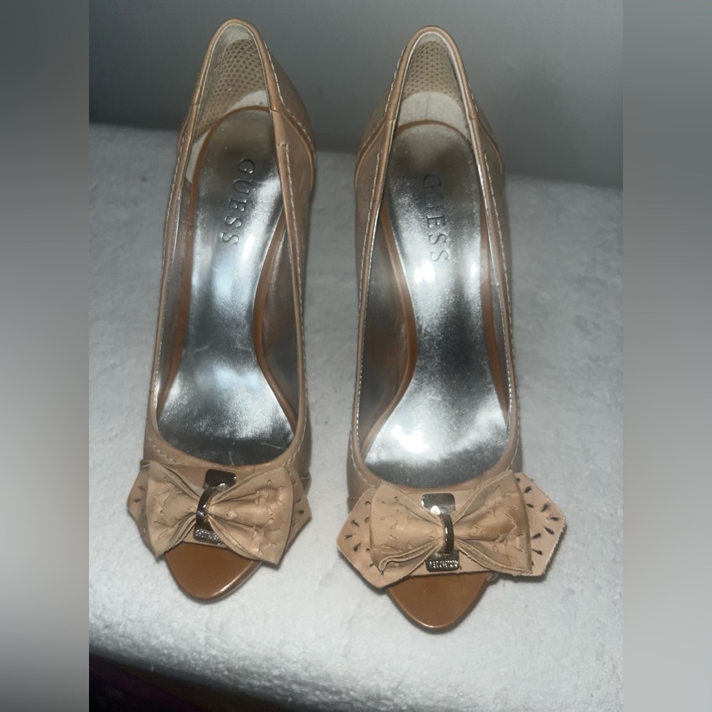 Gently Worn Guess Platform Sandals